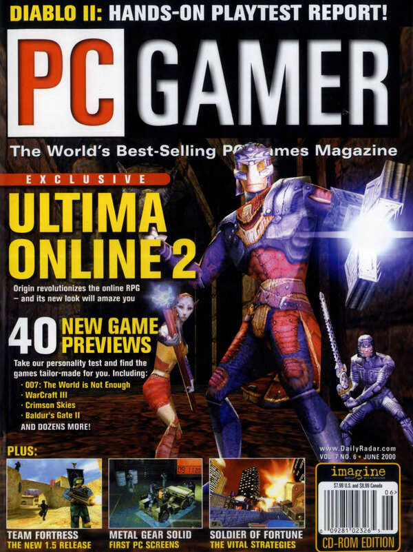 PC Gamer Issue 073 (June 2000) cover